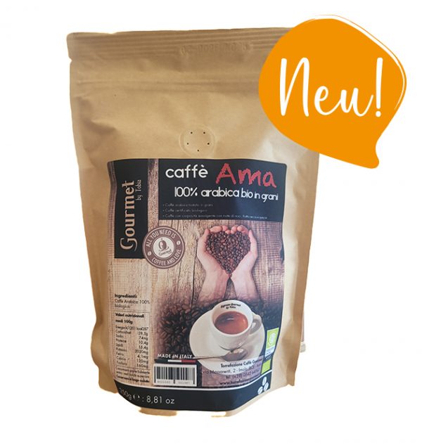 Caffè Ama Bio Gourmet Kaffee 250g Bohnen