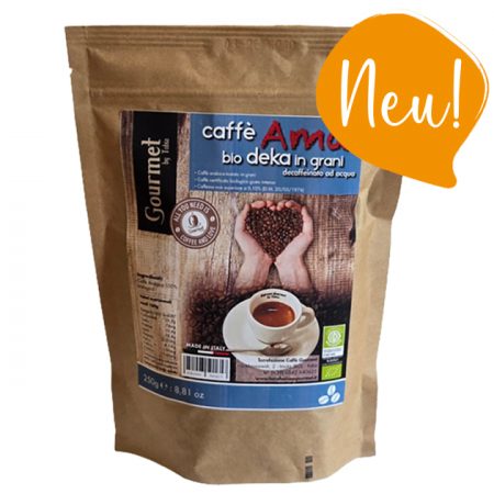 Caffè Ama Bio Gourmet Kaffee 250g Bohnen - entkoffeiniert